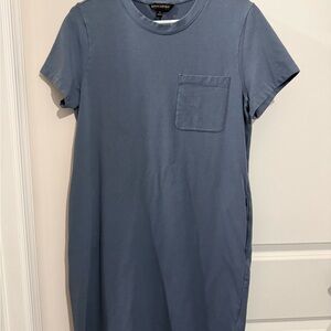 Banana Republic Slate Blue Pocket Dress